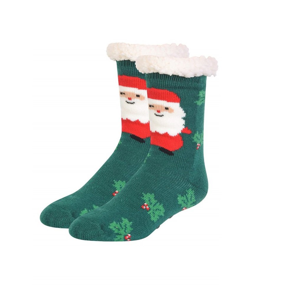 Women's Sherpa Lined Cozy Thermal Non-Skid Socks